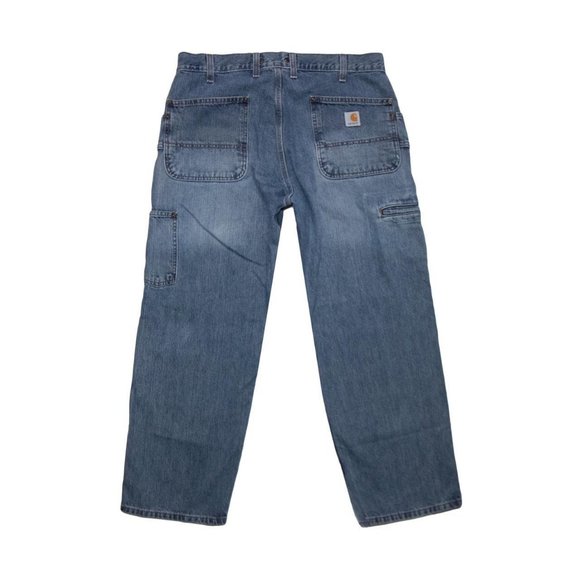 Carhartt Carpenter Denim Jeans Medium Wash - Picture 2 of 3